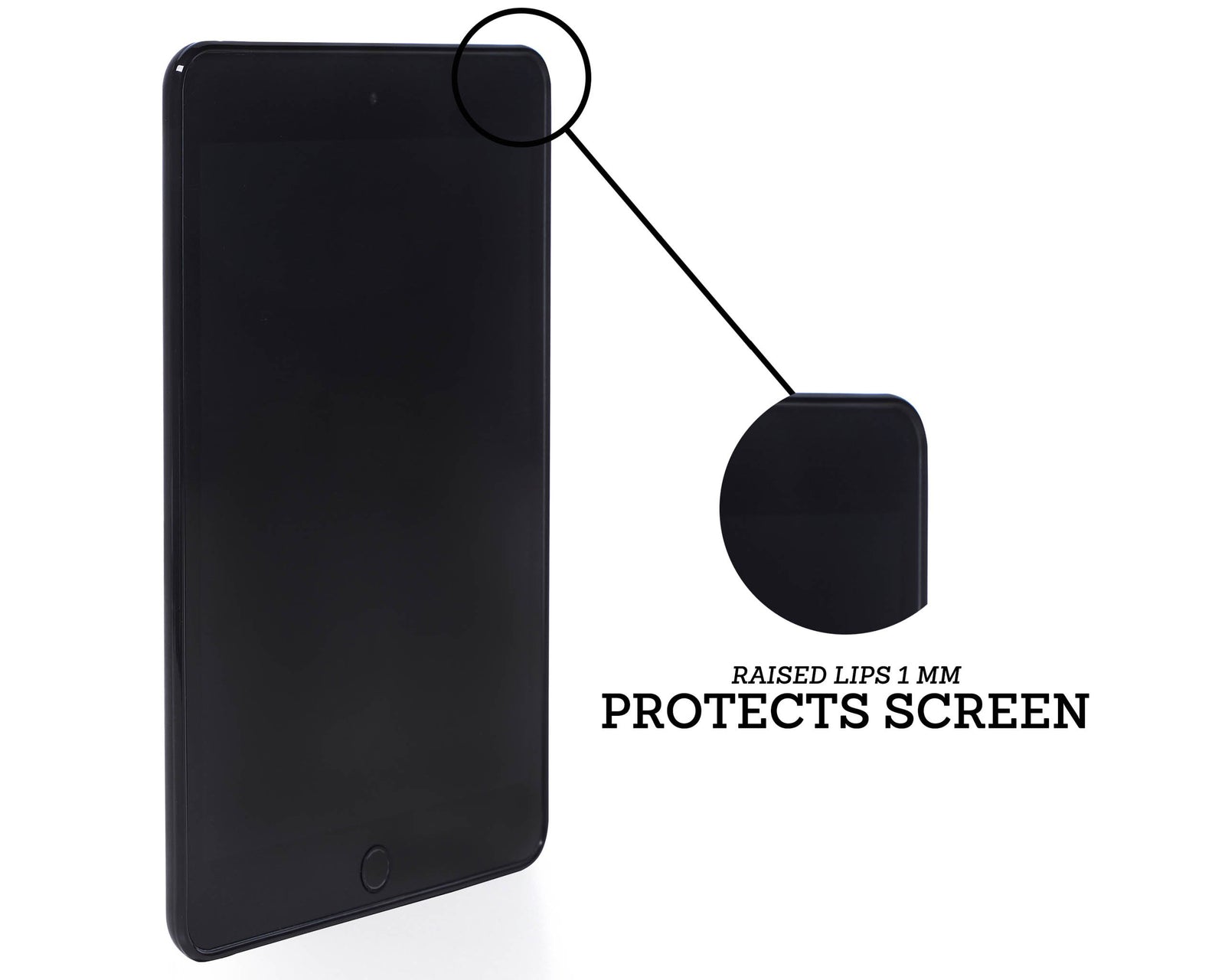 ipad case cover stone protection protective silver grey mini air pro