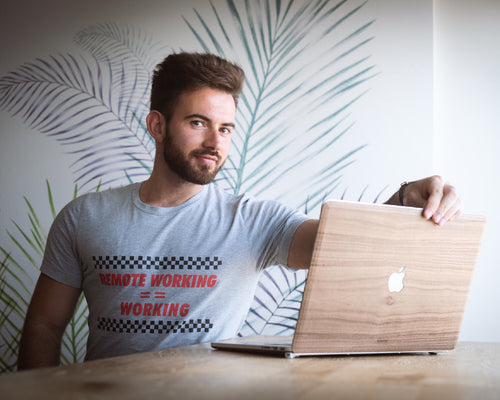 MacBook Skin - Made of Real Wood - Bamboo