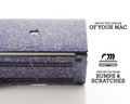 MACBOOK PROTECTIVE CASE - Made of Real Hay - KORNBLUAMA BLAU