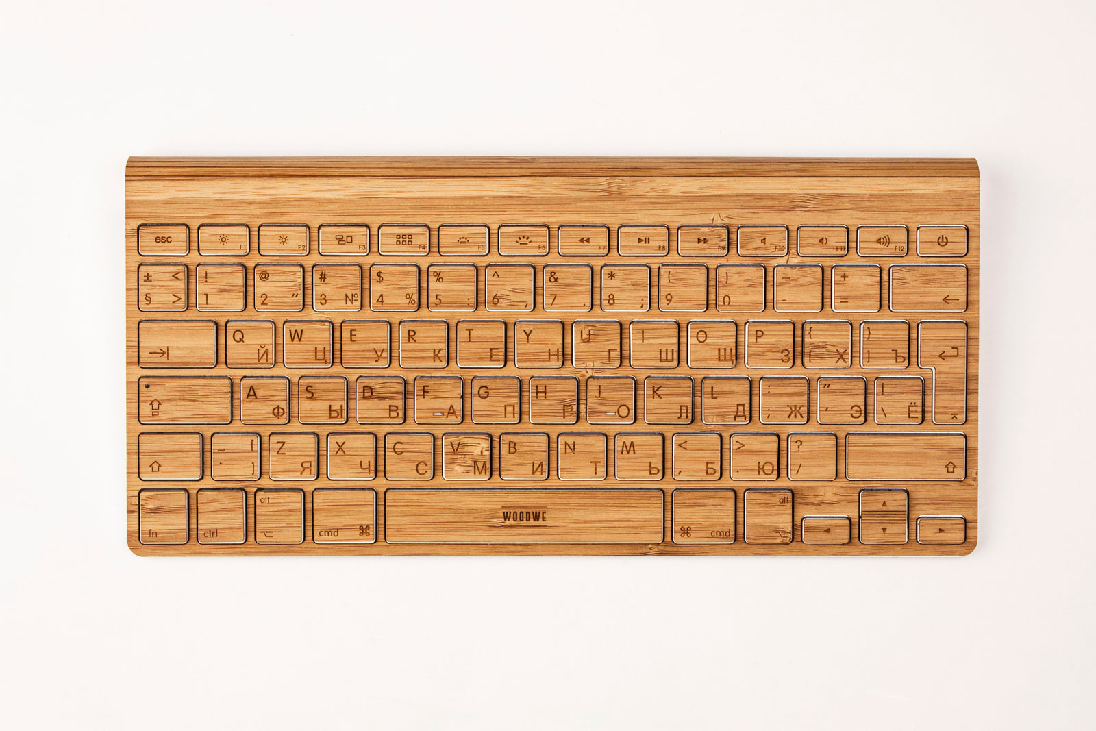 imac bamboo Keyboard Wood Sticker Decal Skin Cover Case 11 13 15 12 inch in .jpg