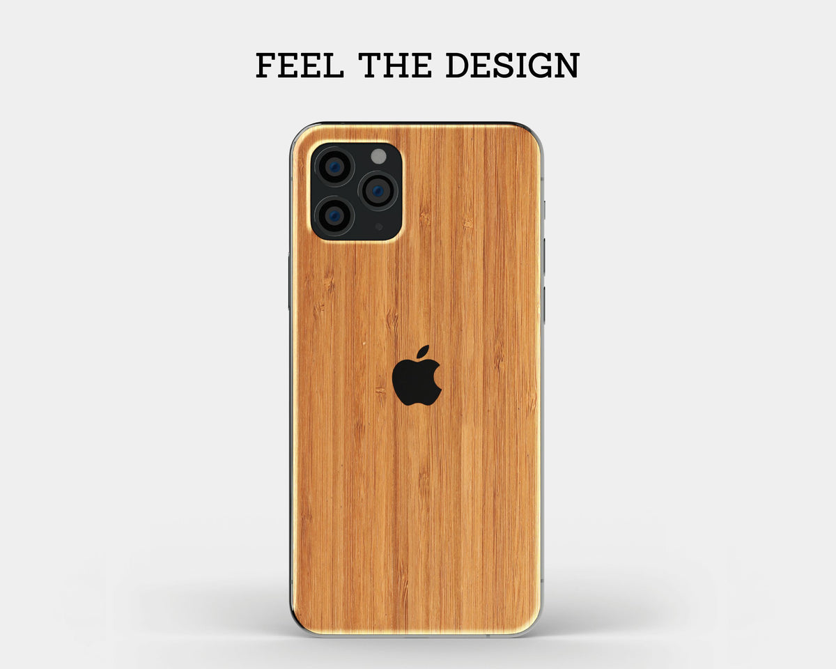 IPhone Skin - Bamboo Wood